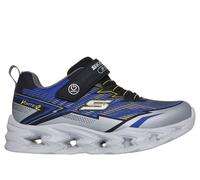 Skechers S-Lights: Vortex 2.0 -Veltrox Chaussures Moyen Width en Argent/Noir, Pointure 27