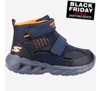Skechers S Lights: Magna-Lights - Frosty Fun Chaussures Moyen Width en Bleu Marine/Noir, Pointure 21