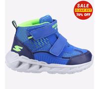 Skechers S Lumières : Magna-Lights Enfants Bébés Garçons Haut Sport Baskets Bleu