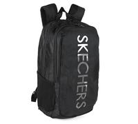 Skechers - Sac À Dos Sport et Sac À Dos Salle De Sport unisexe, multi-poches, léger, résistant aux éclaboussures pour entraînement, voyage et usage quotidien, Noir