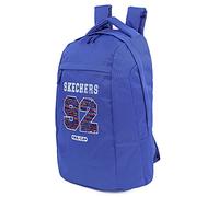 Skechers - Sac à Dos Unisexe Grande Capacité pour École, Lycée et Université - Léger, Résistant, Multifonction, Idéal Garçon et Fille, Voyage et Sport, Tatouage Bleu