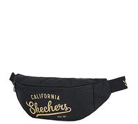 SKECHERS - Sac à Taille Unisex. Sangle réglable. Compartiments pour téléphone Mobile et Documents. Léger, Pratique, résistant. S907 (en), Color Noir