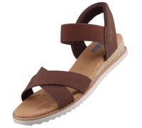 Skechers Sandales à enfiler SLIP-INS Desert Kiss 641490 synthétique marron pour femme 37