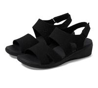 Skechers Sandales Arya-Modern Muse pour femme, noir/noir, 40 EU