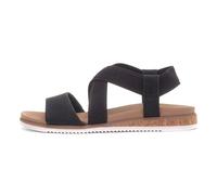 Skechers Sandales basses Desert Kiss pour femme, noir, 39 EU