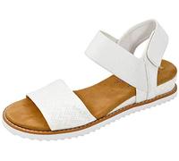 Sandales - SKECHERS - Desert Kiss - Couleur Blanco - Hauteur Basse - Talon Plat 40