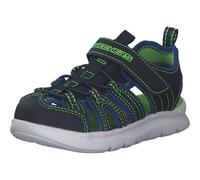 Skechers Sandales C-Flex Ii à bout fermé pour garçon, Bordure synthétique bleu marine royal, 35 EU