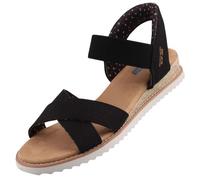 Skechers Slip-ins: BOBS Desert Kiss - Golden Lily Chaussures Moyen Width en Noir, Pointure 36, Vegan, Lavable en machine