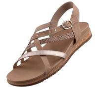 Skechers Sandales classiques pour Femme 114713-TPE Marron 41