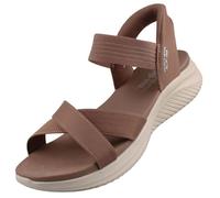 Skechers Sandales classiques pour Femme 119975-MOC Marron 40