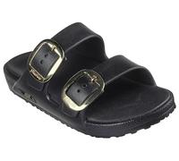 Skechers Sandales compensées femme Ref 65553 Noir Taille 39