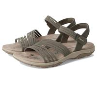 Skechers Sandales de course Reggae Slim-Coffee pour femme, vert olive, 39 EU