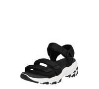SKECHERS Sandales de randonnée noir / blanc, Taille 36