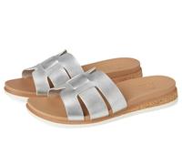 Skechers Sandales Desert Kiss pour femme, Argenté, 40 EU