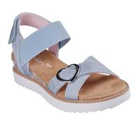 Skechers Sandales Enfant Miss Desert Kiss Hi Bleu à Talons Compensés EU 28 28