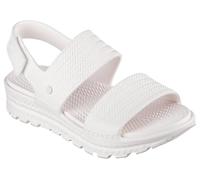 Skechers Sandales Foamies Arch Fit Footsteps Sunny Days pour femmes, blanches, 40 EU