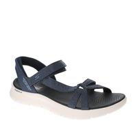 Skechers Sandales Go Walk Flex Illuminate Hands Free Slip-ins pour femme, bleu marine, 36 EU Large