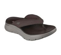Skechers Sandales Go Walk Flex VallejoSandal pour homme, Chocolat synthétique, 41 EU