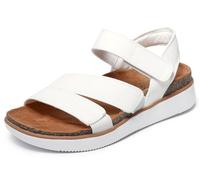 Skechers Sandales Lifted Comfort pour femme – Largeur moyenne – végan – Blanc Taille 38
