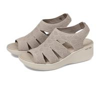 Skechers Pier-lite Memory Maker Sandales pour femme, taupe, 38 EU