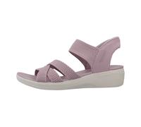 Skechers - Sandales Plates Arya - Femme - Chaussures - Violet - Taille: 36 EU