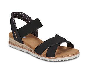 Skechers Sandales plates DESERT KISS GOLDEN LILY in Noir 38