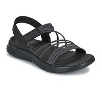 Skechers Sandales plates Go Walk Flex Emma Femme Noir/Gris Taille 37