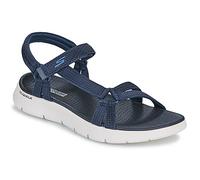 Skechers Sandales Femme Go Walk Flex Sublime – Tissu bleu marine – Taille 41 EU