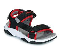 Sandales plates garcons Skechers TREAD SEEKER Noir 34