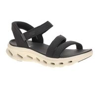 Skechers Sandales pour femme GO Walk Glide Step 2.0 Ella, Noir , 39 EU