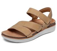 Skechers Sandales pour Femme pour Un Confort accru, Marron, 41 EU