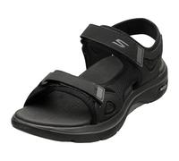 Skechers Sandales pour homme, Noir, 45 EU