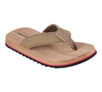 Skechers Sandales tantriques pour homme, toile camel, pointure 42, Toile chameau, 42 EU