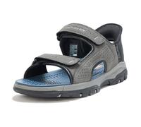Skechers Homme Tresmen-Reece Sandale, Char, 39.5 EU Large