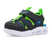 Skechers Sandales unisexes pour enfant, Noir, 32 EU