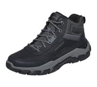Skechers Bottes de randonnée pour homme Santoro Hopkins Maille synthétique en cuir noir 44 EU
