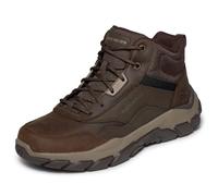 Skechers Bottes de randonnée Santoro Hopkins Homme – Maille synthétique cuir cacao – 44 EU