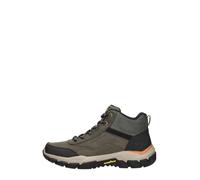Skechers Santoro Hopkins Bottes de randonnée pour homme, Maille synthétique en cuir olive, 47.5 EU
