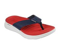 Skechers Sargo Sunview Tongs pour homme, Bleu marine/rouge, 41.5 EU