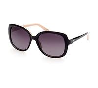 Skechers Se6126 Lunettes de Soleil, Noir (Noir Brillant), 51 Femme