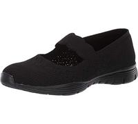 Skechers Chaussures Mary Jane Seager Power Hitter maille technique femme noir/noir 36.5 EU