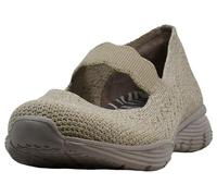 Skechers Seager Power Hitter Engineered Knit Mary Jane pour femme, taupe, 40 EU