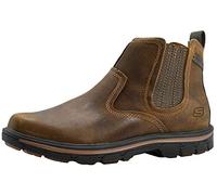 Skechers Bottines Chelsea Segment-Dorton Coupe Relaxed Homme marron foncé 45 EU