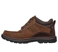 Skechers Segment Melego Derby Chaussures basses à lacets pour homme, marron foncé, 42.5 EU
