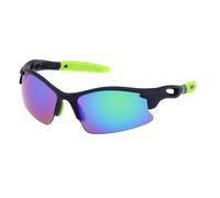 Skechers Semi-Rimless Sports Lunettes de soleil en Bleu