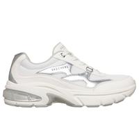 Skechers Shadow - Shiny Wave Chaussures Moyen Width en Blanc/Argent, Pointure 38