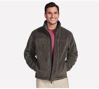 Skechers Sherpa Veste en Brun/Olive, Pointure Petit