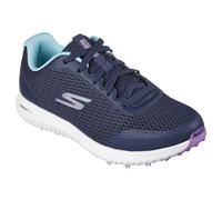 Skechers 2022 Go Golf Max Fairway 3 Chaussures de Golf imperméables sans Crampons pour Femme, Bleu Marine/Multicolore, 37 EU