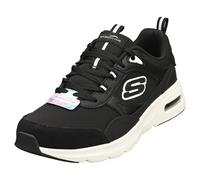 Skechers Skech-Air Court Femme Baskets Décontracté Noir Blanc - 38