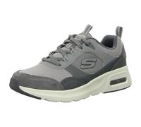 Skechers Skech-AIR Court Homegrown, Baskets, Grey Suede/Mesh/Duraleather/Trim,